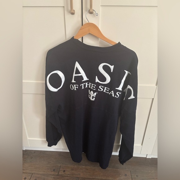 Spirit jersey Oasis Of The Seas navy blue long sleeve t-shirt adult large - Picture 1 of 5